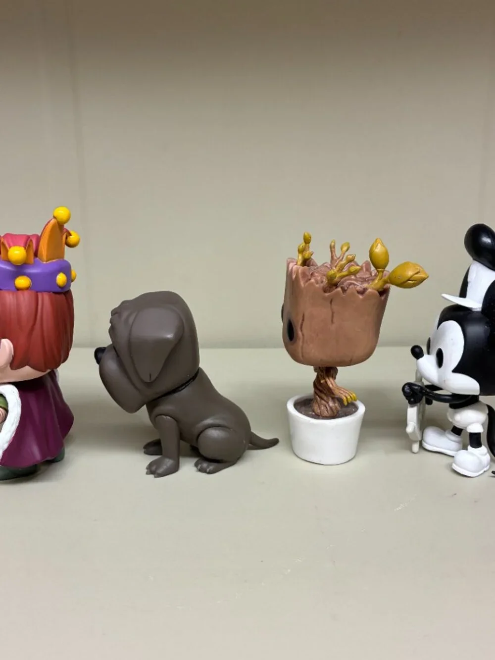 Funko Pop Disney Marvel Movies Figure Lot Quasimodo Mickey Groot John Wick Dog